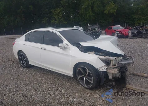 2013 Honda Accord Exl z USA, uszkodzony, nr VIN 1HGCR3F87DA017915